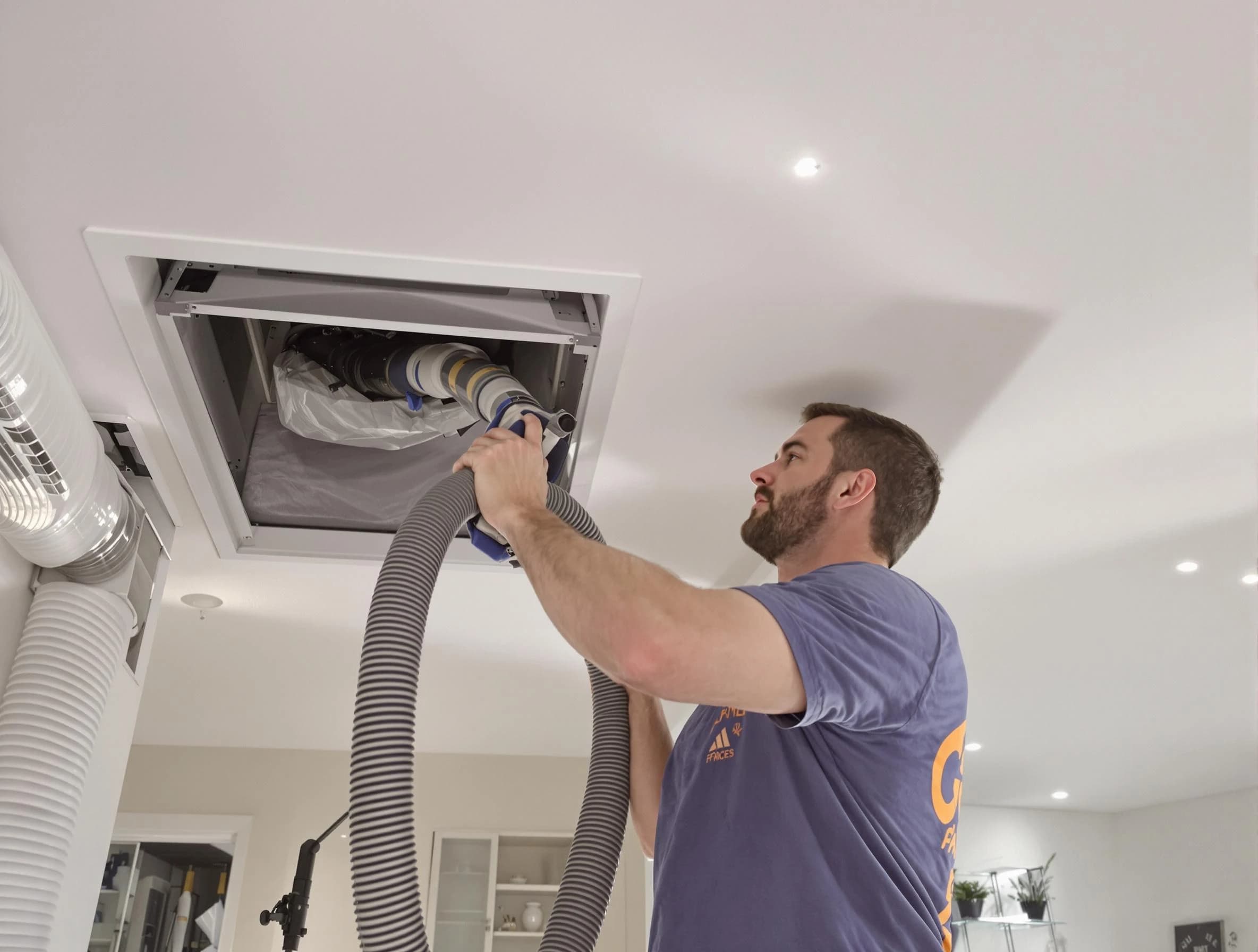 Precision indoor duct cleaning by Tyrone Air Duct Cleaning in Tyrone