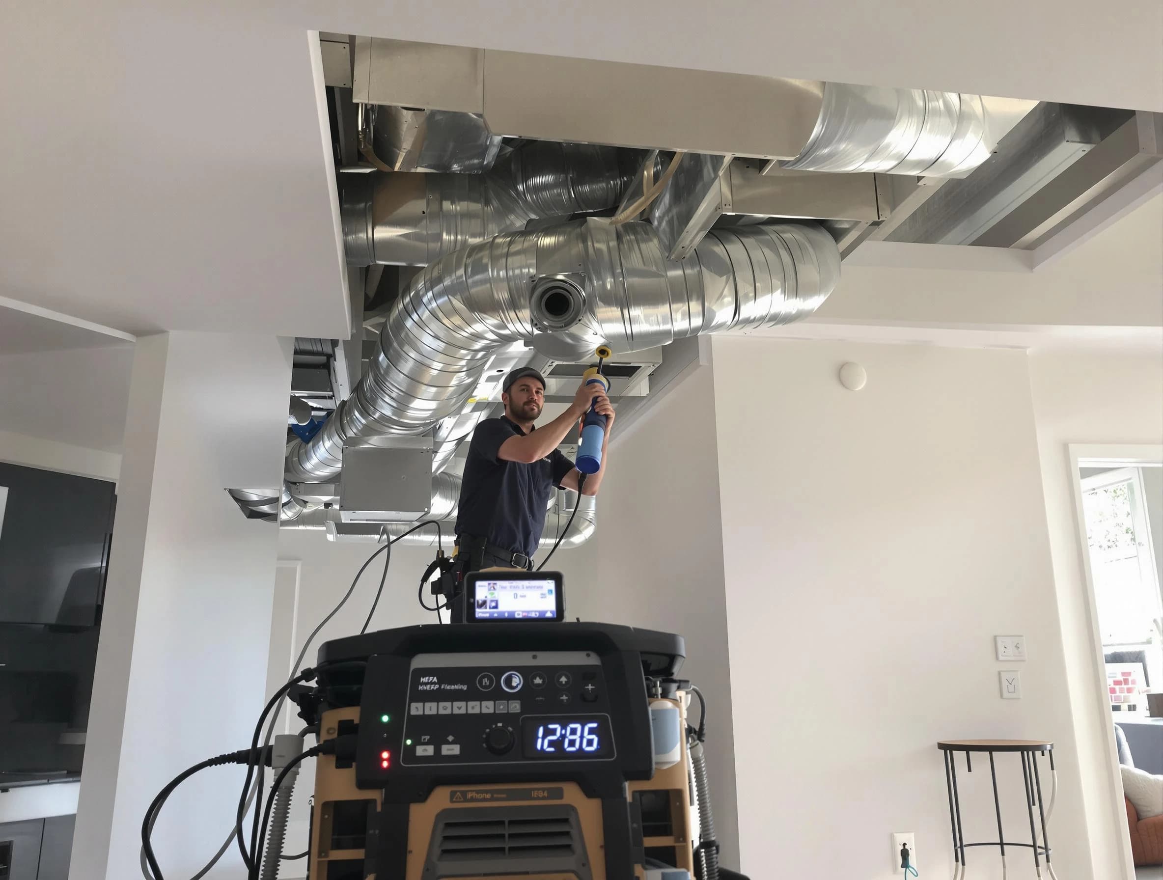 Advanced pure air duct cleaning by Tyrone Air Duct Cleaning in Tyrone